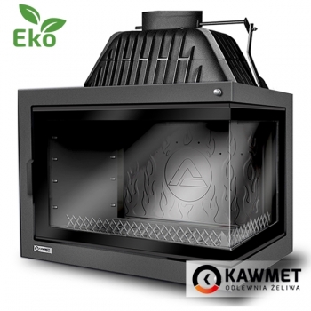 Камінна топка KAWMET W17 Dekor праве бокове скло (16.1 kW) EKO