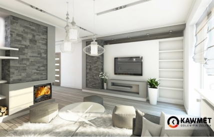 Камінна топка KAWMET W3 ліве бокове скло (16.7 kW)