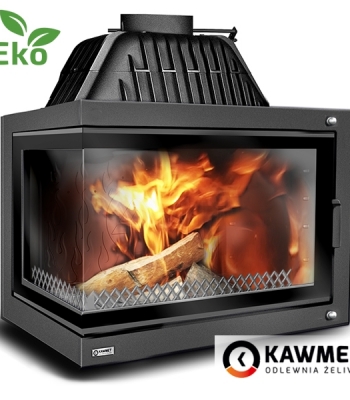 Камінна топка KAWMET W17 Dekor ліве бокове скло (16.1 kW) EKO