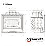 Камінна топка KAWMET Premium F24 Dekor (14kW)